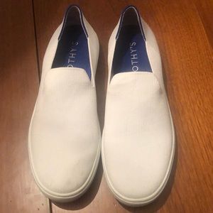 White rothys sneakers